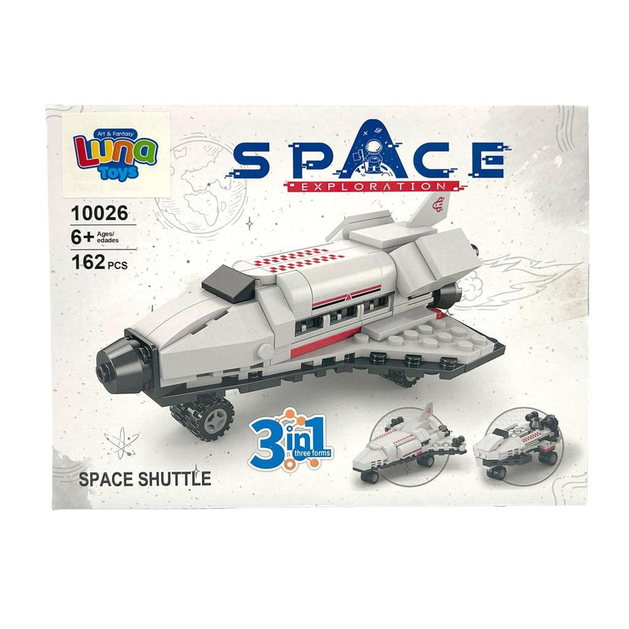 Τουβλάκια Διαστημόπλοιο Transform 3σε1 Luna (623316) - Fun Planet