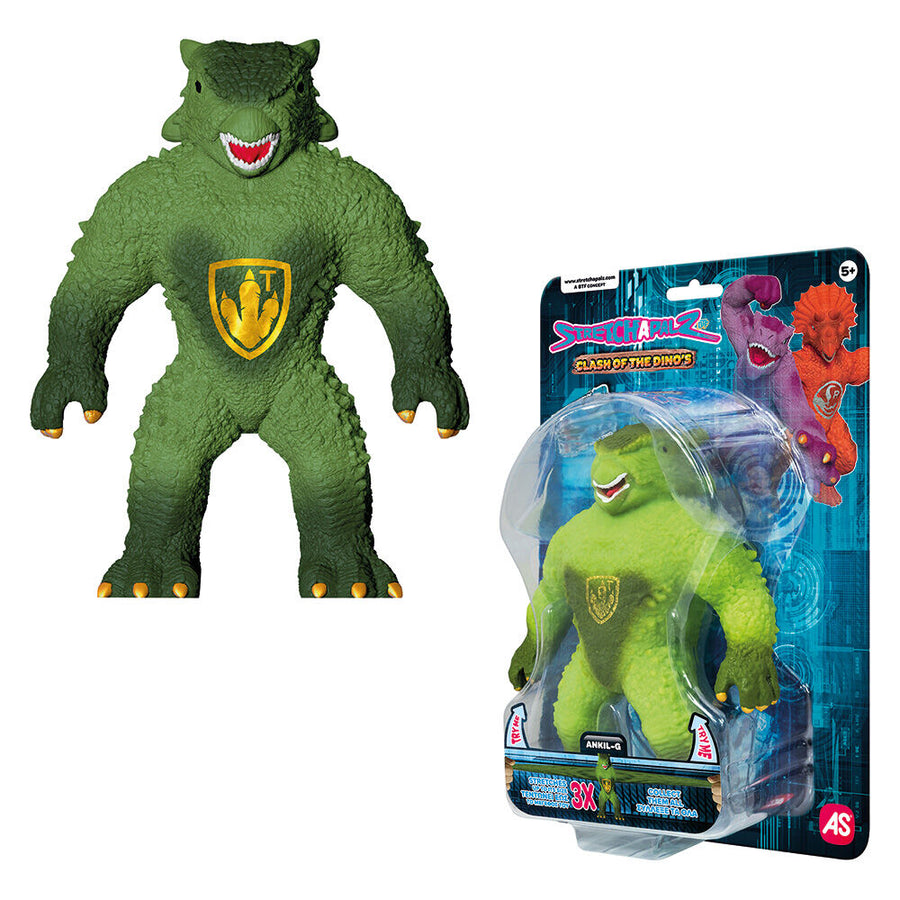 Ζουληχτή Φιγούρα Stretchapalz Clash of The Dino's 14εκ. Ankil-G (1027-21239) - Fun Planet