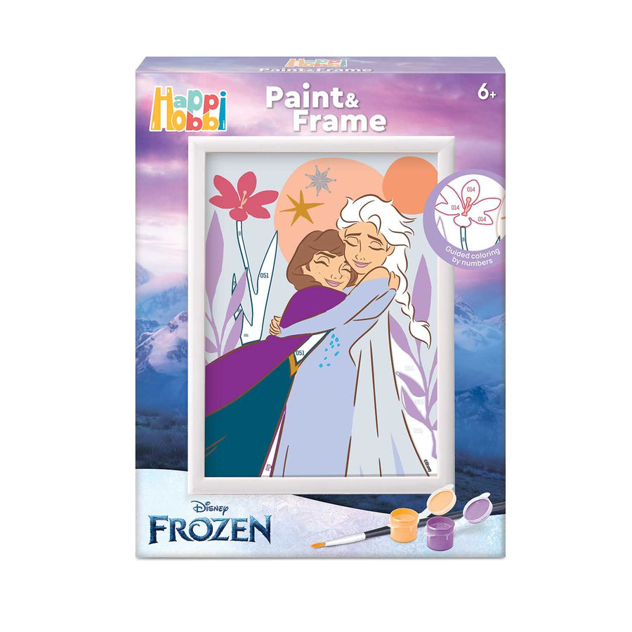 HappiHobbi Paint & Frame Paint by Numbers Disney Frozen (1038-41034) - Fun Planet