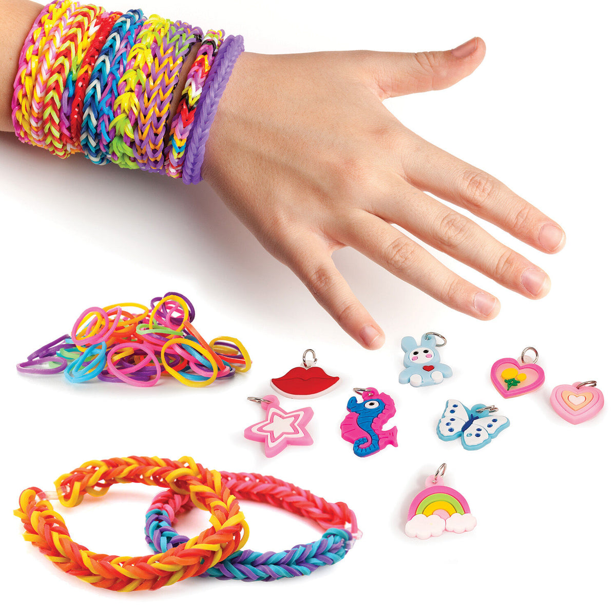 Rainbow Loom Bracelet Making Kit Loom Kit Rainbow Loom Bands With