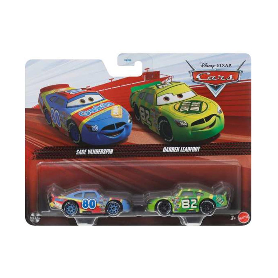 Disney Pixar Cars Αυτοκινητάκια Σετ 2 Sage Vanderspin & Darren Leadfoot (JDH52)
