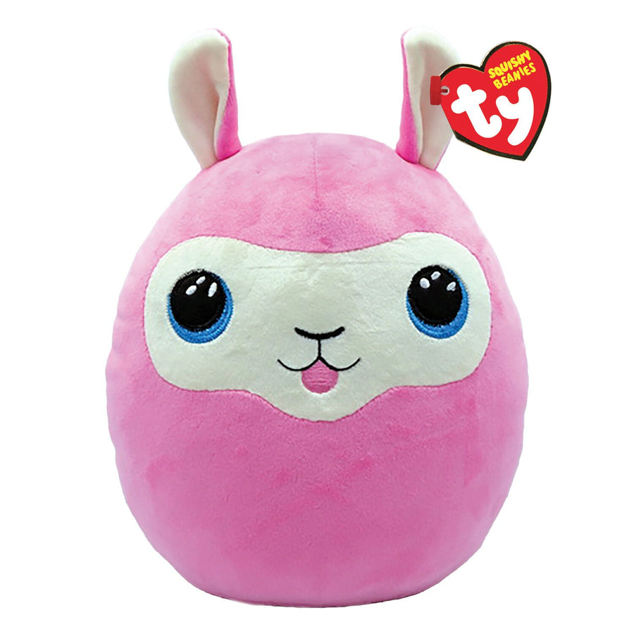 TY Squishy Beanies Lana Λάμα Ροζ 38εκ (1607-39367) - Fun Planet