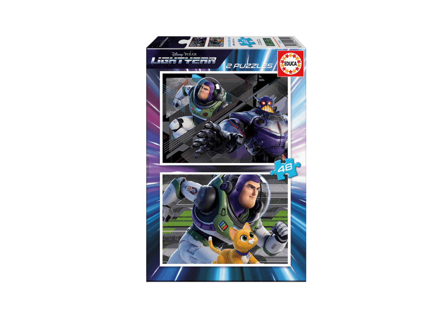 Educa Wooden Puzzle 2x25 Bluey (19407