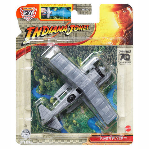 Matchbox Αεροπλανάκι με Ματ River Flyer Indiana Jones (HLJ06) - Fun Planet