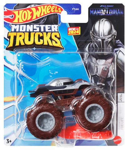 Hot Wheels Oχήματα Monster Trucks Star Wars The Mandalorian (HTM26) - Fun Planet