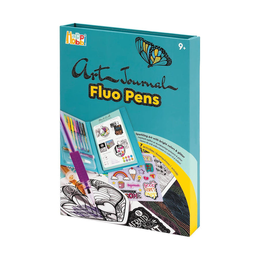 Happi Hobbi Art Journal Fluo Στυλό (1038-11040) - Fun Planet