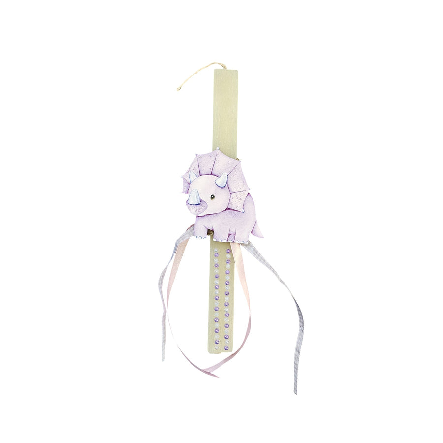 Λαμπάδα Αρωματική Δεινόσαυρος Μωβ Μαγνητάκι (EL2505) - Fun Planet