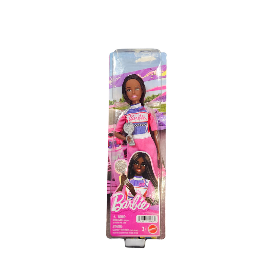 Barbie Κούκλα Επαγγέλματα Racecar Driver (JKB56)