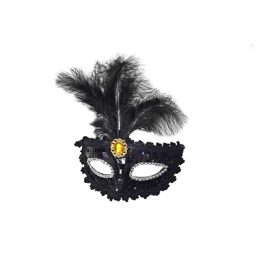 Μάσκα Βενετσιάνικη με Φτερά & Πετράδι (3-2400) - Fun Planet
