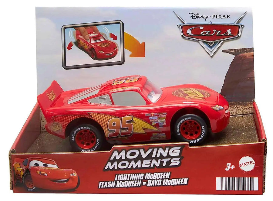 Disney Pixar Cars Αυτοκινητάκι Κεραυνός Μακουίν που Αλλάζει Εκφράσεις (HPH64) - Fun Planet