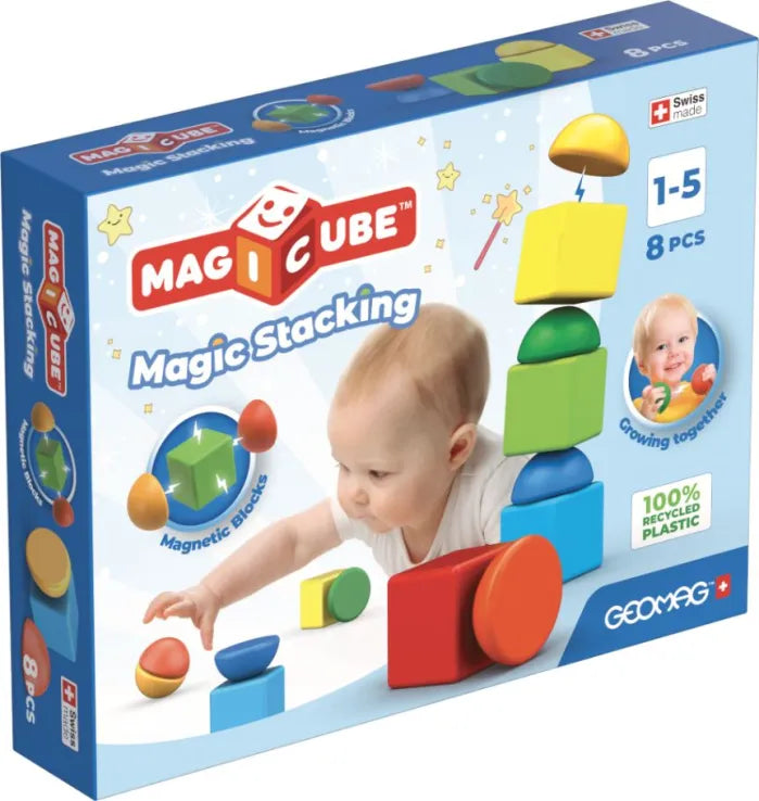 Magnetic stacking blocks sales