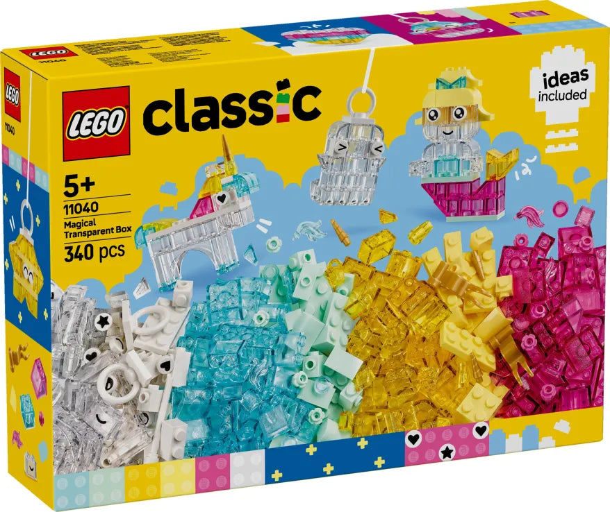 LEGO Classic Magical Transparent Box (11040) - Fun Planet