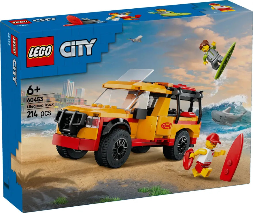 LEGO City Lifeguard Beach Rescue Truck (60453) - Fun Planet
