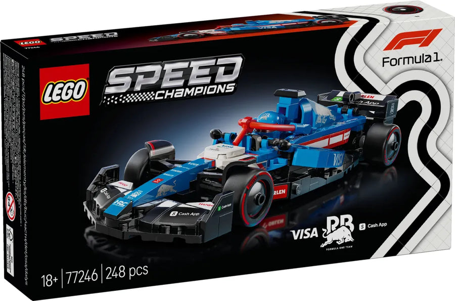 LEGO Speed Champions Visa Cash App RB VCARB 01 F1 Race Car (77246) - Fun Planet