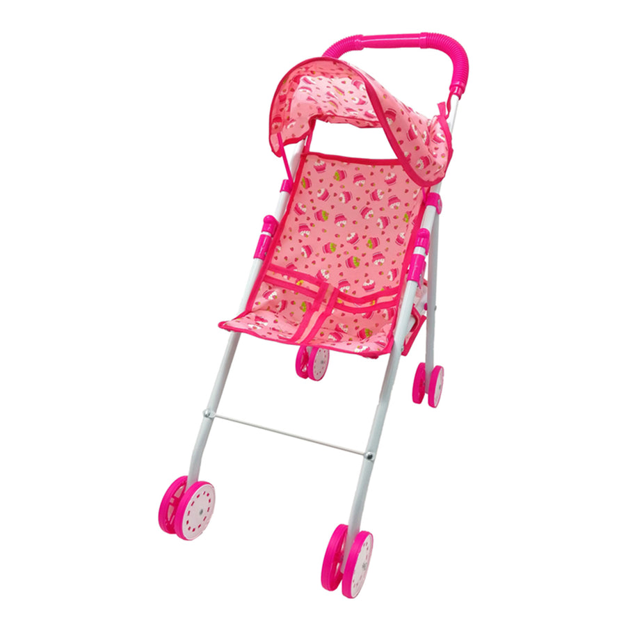 Καρότσι Κούκλας με Τέντα Μπαστούνι Μεταλλικό (45881) - Fun Planet