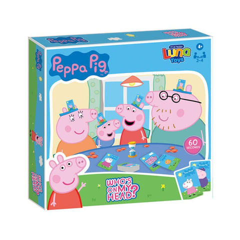 Peppa Pig Επιτραπέζιο Ποιος Είναι Στο Κεφάλι Luna (482778) - Fun Planet