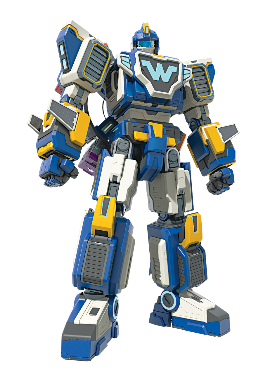 Super Wings Electric Heroes Transforming World Spaceport (780288)