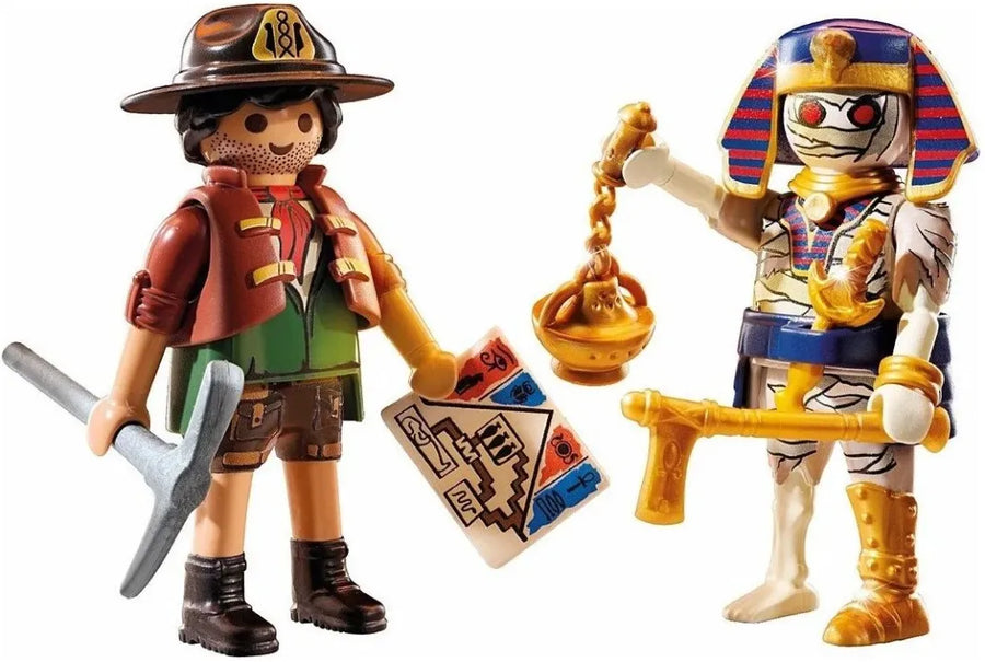 Playmobil History Duo Pack Κυνηγός Θησαυρού & Μούμια (71796) - Fun Planet