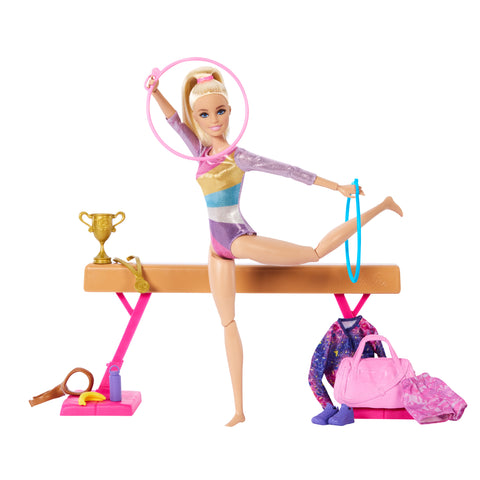 Barbie Κούκλα Αθλήτρια Ενόργανης Γυμναστικής (HRG52) - Fun Planet