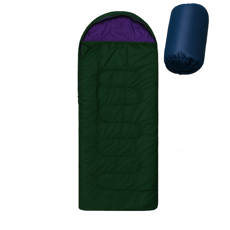 Υπνόσακος με Κουκούλα ~ 1kg 205x75cm (42-2424) - Fun Planet