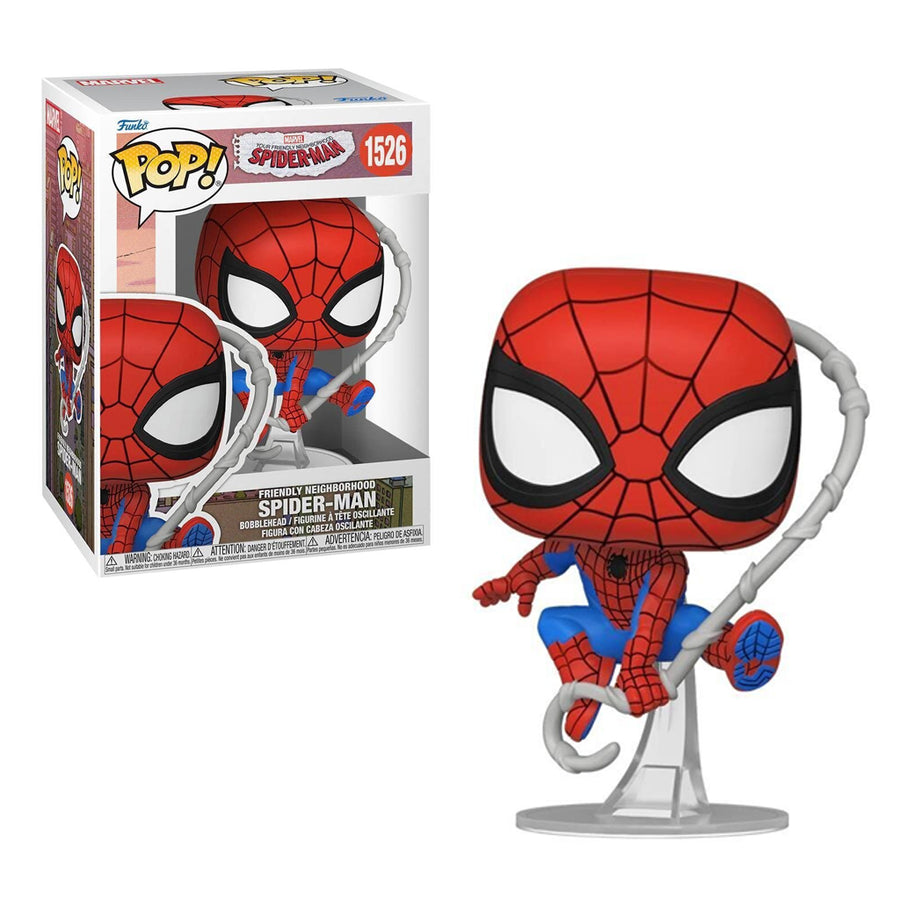 Funko Pop! Marvel Friendly Neighborhood Spider-Man Final Suit #1526 Vinyl Figure (75870)