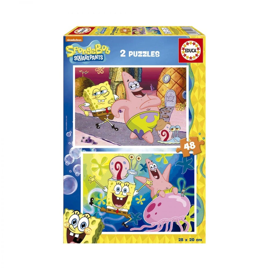 Educa Wooden Puzzle 2x25 Bluey (19407