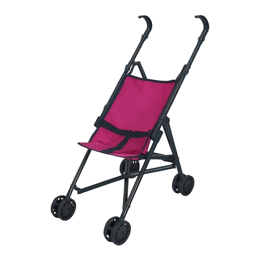 Καρότσι Κούκλας Ροζ 26x48x52εκ Luna Toys (623264)