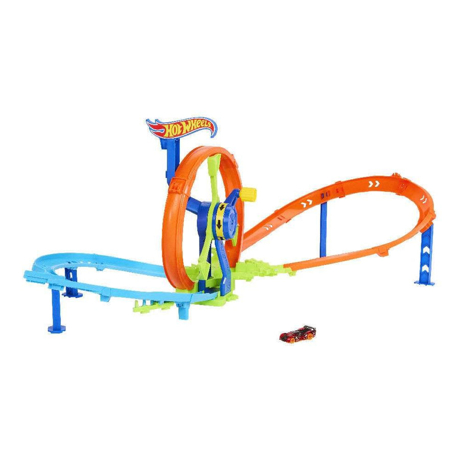 Hot Wheels Stunt Tracks Πίστα Γρήγορη Εκκίνηση με Λουπ (JBX65) - Fun Planet