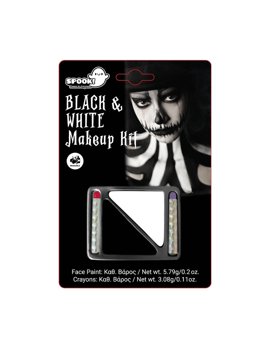Make Up Kit Λευκό-Μαύρο 5,79gr & Μολύβια 3,08gr (4347) - Fun Planet