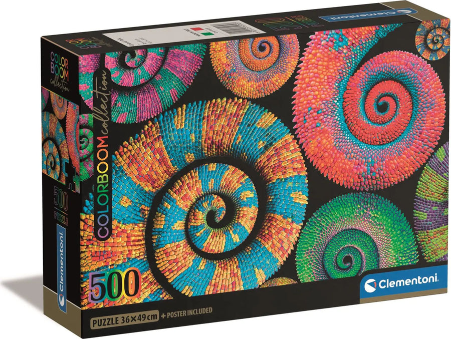 Clementoni Παζλ High Quality Collection Curly Tails 500 τμχ - Compact Box (1220-35529) - Fun Planet