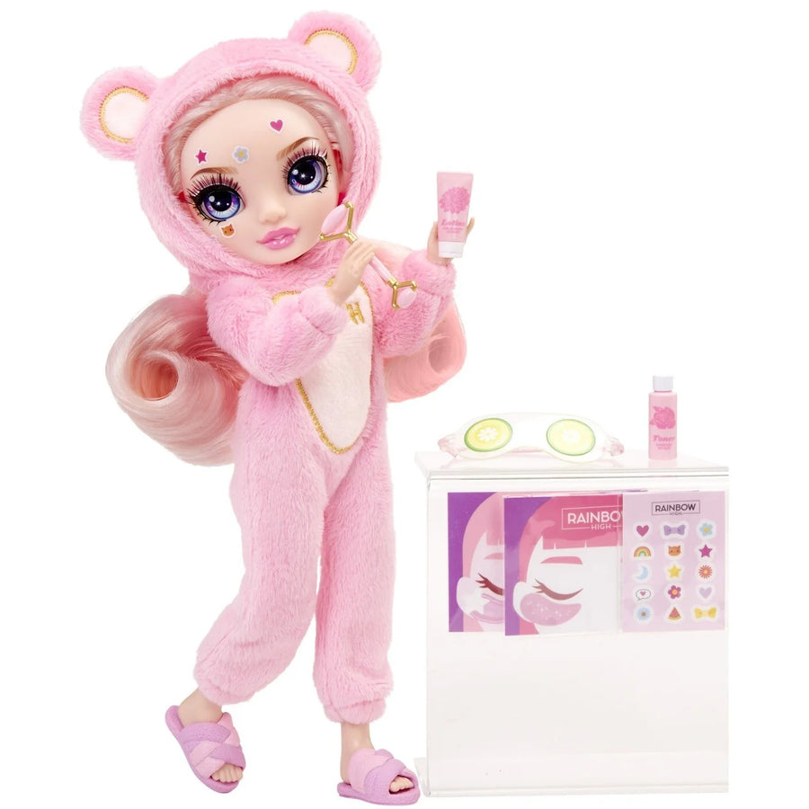 MGA Rainbow High Junior High PJ Party Κούκλα Bella Pink (503675) - Fun Planet