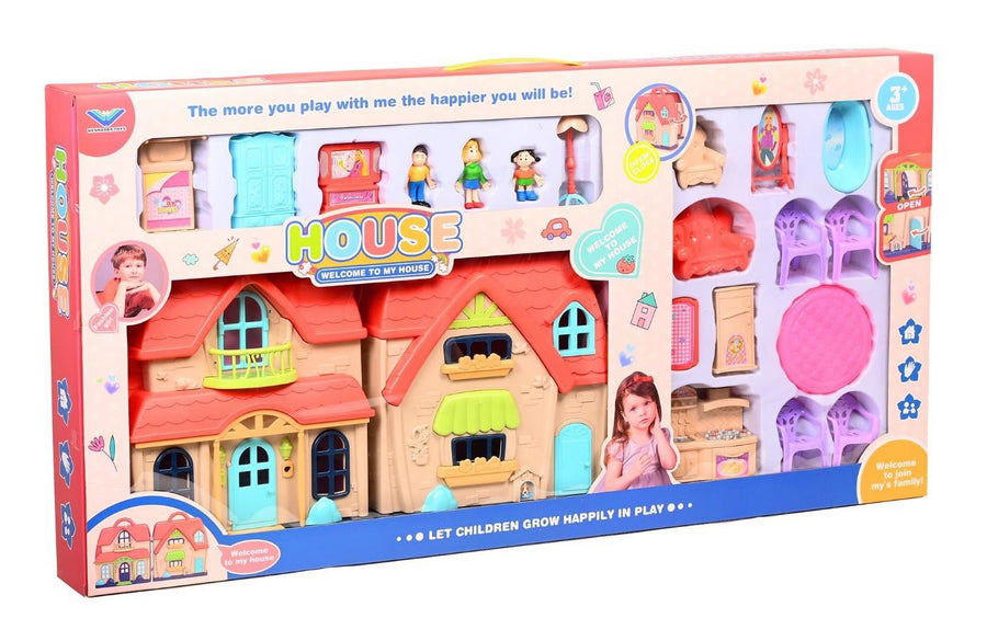 Villa House Κουκλόσιτο με Αξεσουάρ (1371) - Fun Planet