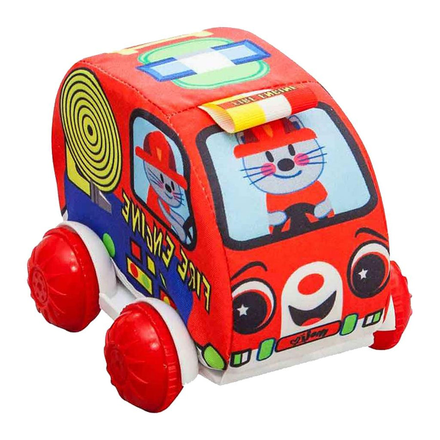 Όχημα Λούτρινο 12x9.5εκ σε 6 σχέδια Luna Toys (622166) - Fun Planet