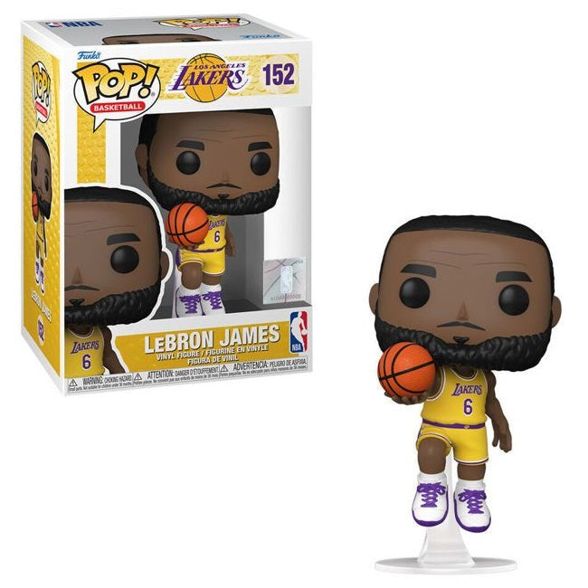 Funko Pop! Basketball: NBA Lakers - LeBron James #152 Vinyl Figure (65792) - Fun Planet