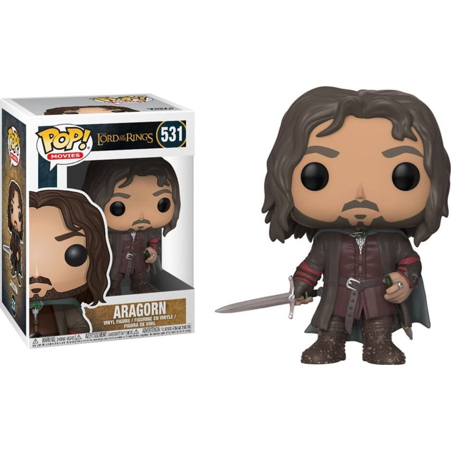 Funko Pop! Movies: The Lord of the Rings - Aragorn #531 Vinyl Figure (13565) - Fun Planet