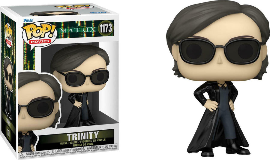 Funko Pop! Movies: The Matrix Resurrections - Trinity #1173 Vinyl Figure (59254) - Fun Planet