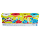 Play-Doh Classic Color 4 Βαζάκια (B6508) - Fun Planet
