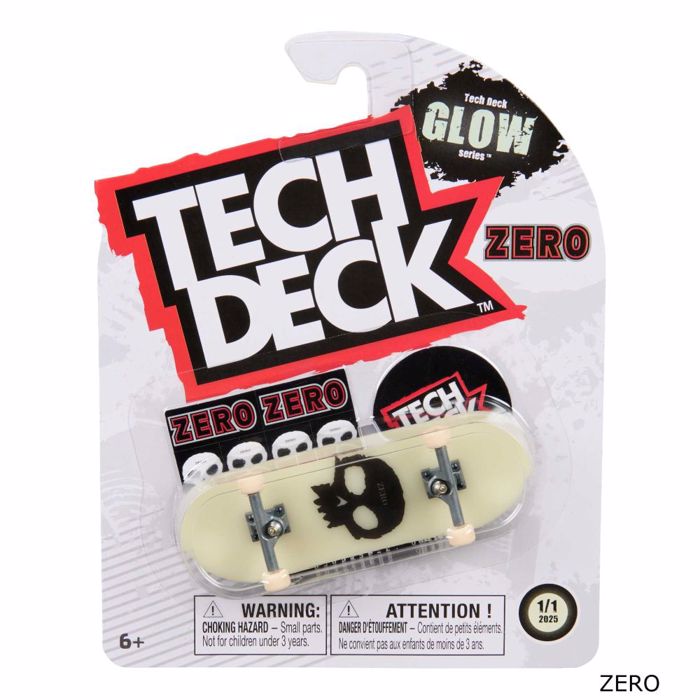Tech Deck Μινιατούρα Τροχοσανίδα Zero Glow Series (20147748) - Fun Planet