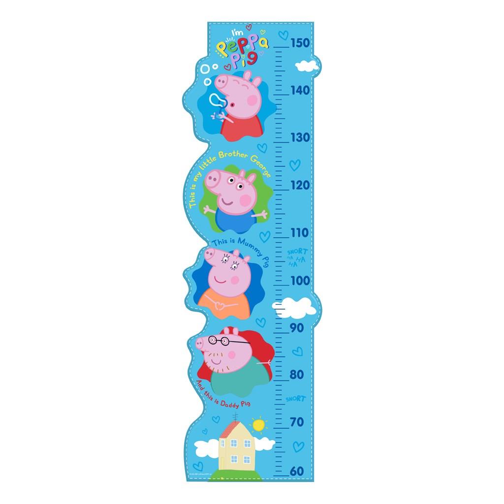 Παζλ Μέτρησης Ύψους XL Peppa Pig Χρωματισμού 2 όψεων 25 τεμαχίων 95x30 εκ (482824) - Fun Planet