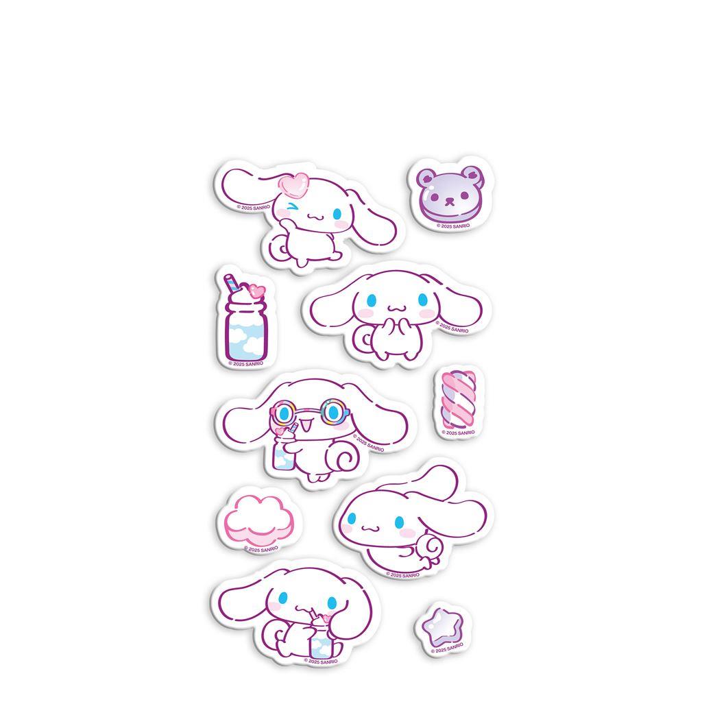 Αυτοκόλλητα Puffy 10x22εκ Cinnamoroll (490206) - Fun Planet