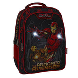 Σχολική Τσάντα Πλάτης Δημοτικού 32x18x43εκ 3 Θήκες Iron-Man The Armored Avenger Must (506084) - Fun Planet
