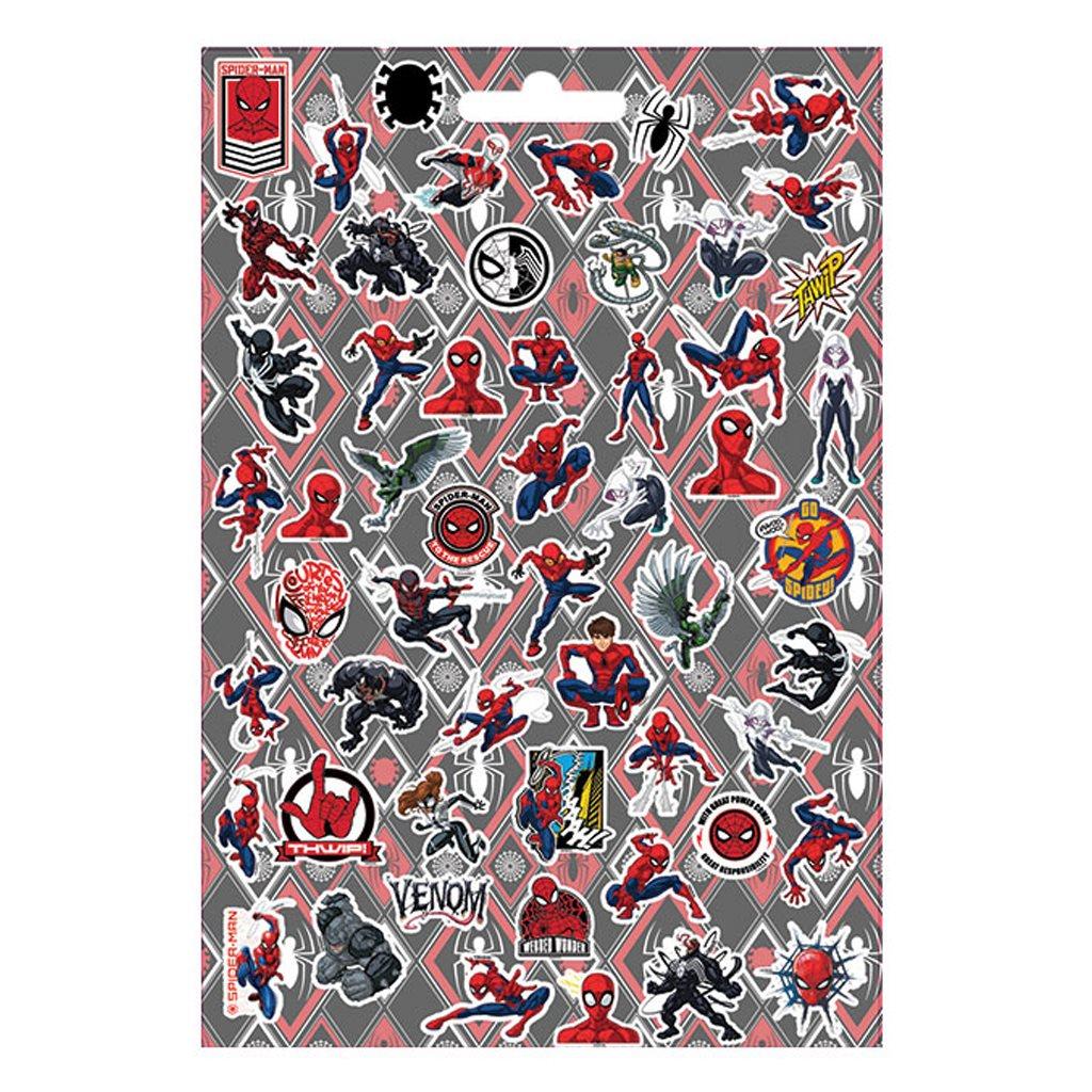 Αυτοκόλλητα Spider-Man Μπλοκ 300 τεμάχια 14,5x21,5εκ (508436) - Fun Planet