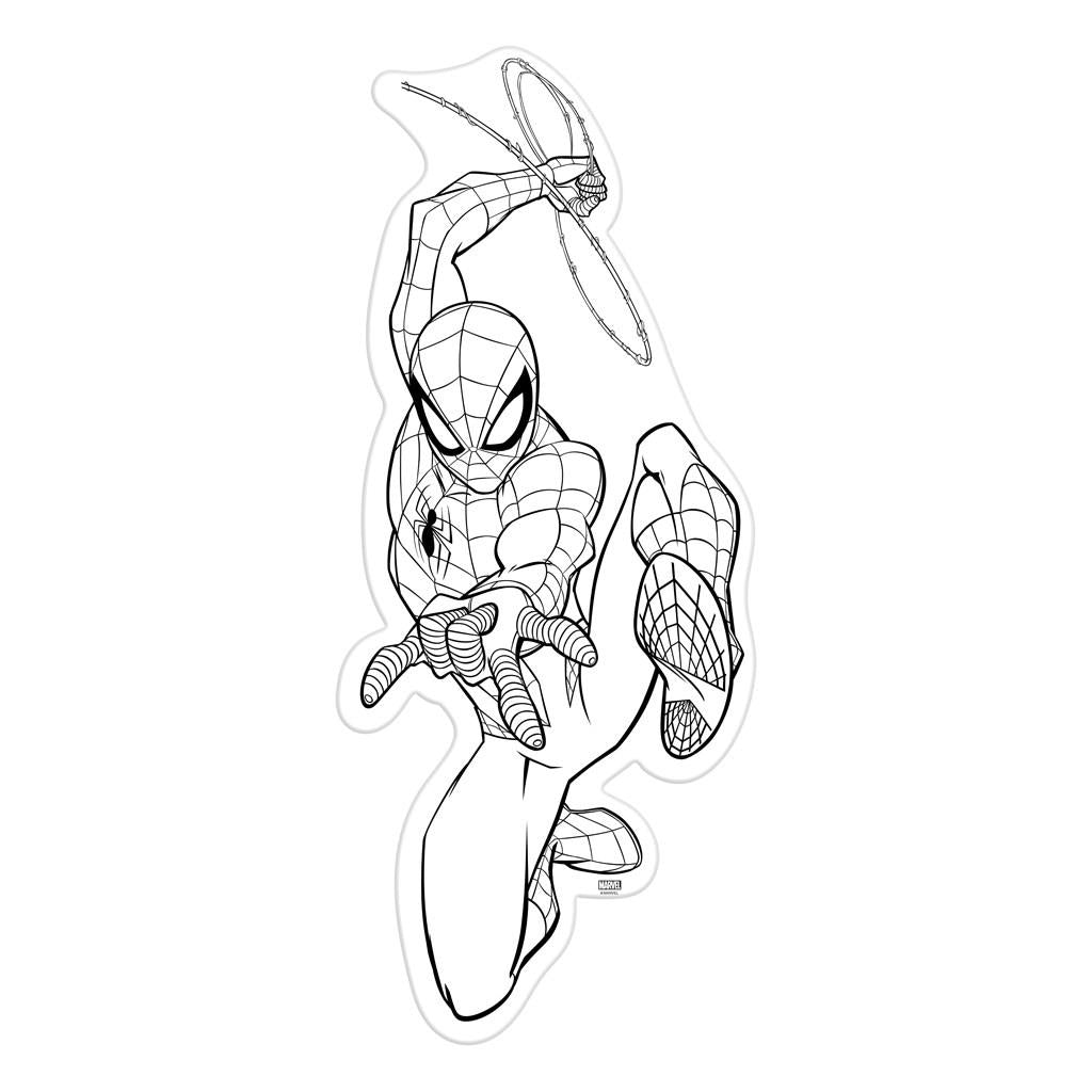 Παζλ Χρωματισμού XL Spider-Man 52 τεμάχια 41x83εκ (508467) - Fun Planet