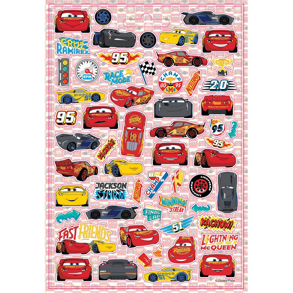 Αυτοκόλλητα Disney Cars Μπλοκ 300 τεμάχια 14,5x21,5εκ (563132) - Fun Planet