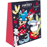 Σακούλα Δώρου Χάρτινη 18x11x23εκ Disney Mickey/Minnie με Foil Luna (563940) - Fun Planet