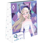 Σακούλα Δώρου Χάρτινη 26x12x32εκ Disney Frozen με Glitter Luna (564051) - Fun Planet