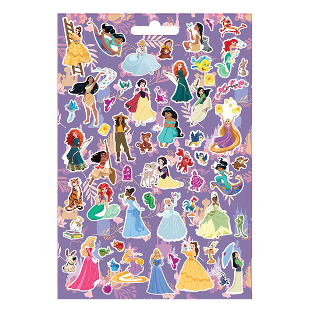 Αυτοκόλλητα Disney Princess Μπλοκ 300 τεμάχια 14,5x21,5εκ (564543) - Fun Planet