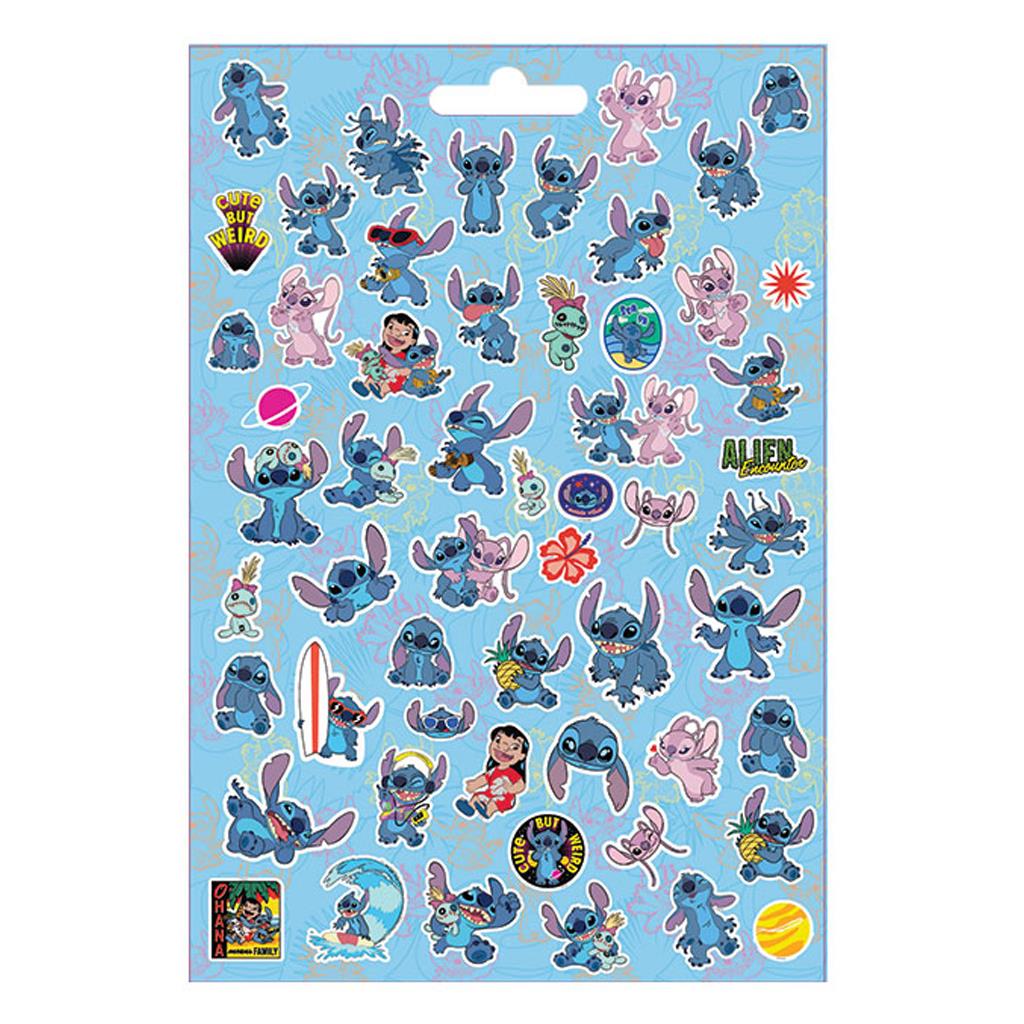 Αυτοκόλλητα Disney Lilo & Stitch Μπλοκ 300 τεμάχια 14,5x21,5εκ (564546) - Fun Planet