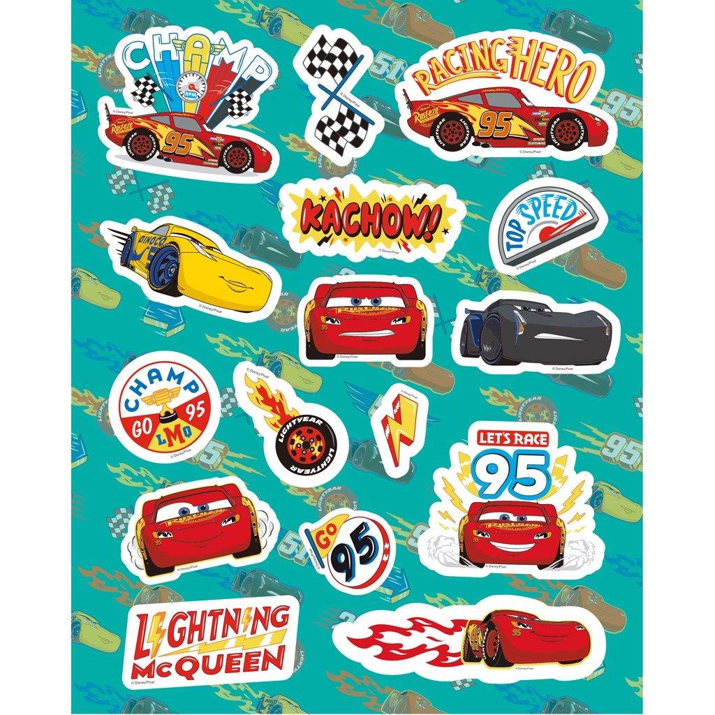 Προσχεδιασμένες Σελίδες Χρωματισμού Disney Cars 24 Φύλλα + 1 Σελίδα Αυτοκόλλητα + 6 Μαρκαδόρους (564599) - Fun Planet
