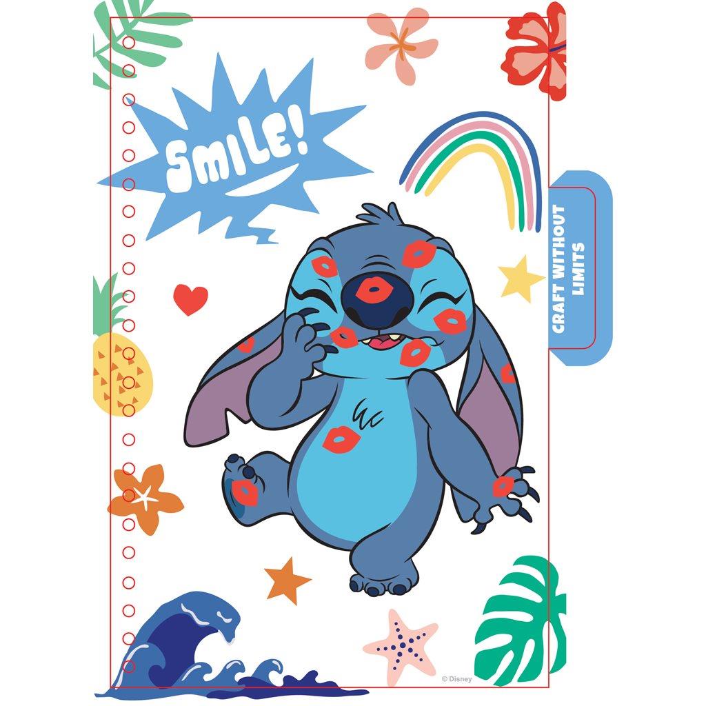 Disney Lilo & Stitch Αυτοκόλλητα Τετράδιο 13,2x20,3εκ (564653) - Fun Planet